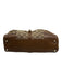 Gucci Beige & Brown Canvas Monogram Hobo Vintage Bag Beige & Brown / Small
