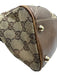 Gucci Beige & Brown Canvas Monogram Hobo Vintage Bag Beige & Brown / Small