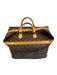 Louis Vuitton Brown Print Coated Canvas Monogram Vintage Duffle Weekender Bag Brown Print / XL