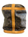 Louis Vuitton Brown Print Coated Canvas Monogram Vintage Duffle Weekender Bag Brown Print / XL