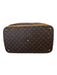 Louis Vuitton Brown Print Coated Canvas Monogram Vintage Duffle Weekender Bag Brown Print / XL