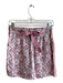 Clara The Label Size XS Pink & White Cotton Elastic Waist Tile Design Shorts Pink & White / XS