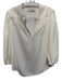 Trina Turk Size Small White Polyester Blend Long puff sleeve Gathered Top White / Small