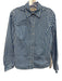 Boden Size 4 Blue & White Cotton Long Sleeve Gingham Button Front Collar Top Blue & White / 4