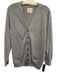 Jumper Size 2 Gray Wool Long Sleeve Button Front Knit Cardigan Sweater Gray / 2