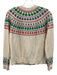 Boden Size Small Cream & Multi Polyamide Blend Long Sleeve Fruit Knit Sweater Cream & Multi / Small
