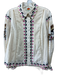 Farm Rio Size XS Beige & Multi Cotton Embroidered Button Up Top Beige & Multi / XS