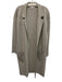 J Crew Size Small Light Gray Cotton Blend Long Sleeve Heathered Long Line Jacket Light Gray / Small
