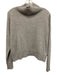 Free People Size Small Light Gray Cashmere Long Sleeve Heathered Ribbed Sweater Light Gray / Small