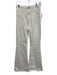 We The Free Size 29 White Cotton Blend High Rise Zip Fly Bell Bottom Jeans White / 29
