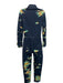 Stella McCartney Size 38 Navy Multi Cotton Blend Zip Front Tie Dye Jumpsuit Navy Multi / 38