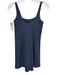 Spanx Size XS Dark Gray Sleeveless Ribbed Shelf Bra Shorts Dress Dark Gray / XS