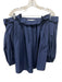 Trina Turk Size M Navy Polyester Off Shoulder Ruffles Top Navy / M