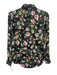The Shirt Rochelle Behrens Size XS Black & Multi Polyester Floral Button Up Top Black & Multi / XS