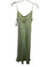 J. Crew Size 4 Light Green Cupro Blend Spaghetti Strap Adjustable Strap Dress Light Green / 4