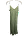 J. Crew Size 4 Light Green Cupro Blend Spaghetti Strap Adjustable Strap Dress Light Green / 4