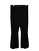 Theory Size P Black Viscose Blend Knit Pintuck Pleats Button & Zip Fly Pants Black / P