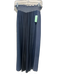 Pete & Greta Johnny Was Size S Mixed Blues Silk Elastic Waist Gradient Pants Mixed Blues / S
