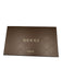 Gucci Black Leather Guccissima Snap Closure Bifold Continental Wallets Black
