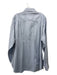 Zegna Size L Light blue Cotton Solid Front Pocket Button Down Long Sleeve Shirt L