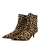 Cole Haan Shoe Size 7 Tan & brown Cowhide Ponyhair Pointed Toe Booties Tan & brown / 7