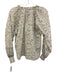 Cleobella Size S Cream, Black, Brown Organic Cotton Paisley Balloon Sleeve Top Cream, Black, Brown / S