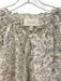 Cleobella Size S Cream, Black, Brown Organic Cotton Paisley Balloon Sleeve Top Cream, Black, Brown / S