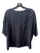 Vince Size M Navy Blue Silk Back Zip Satin Top Navy Blue / M