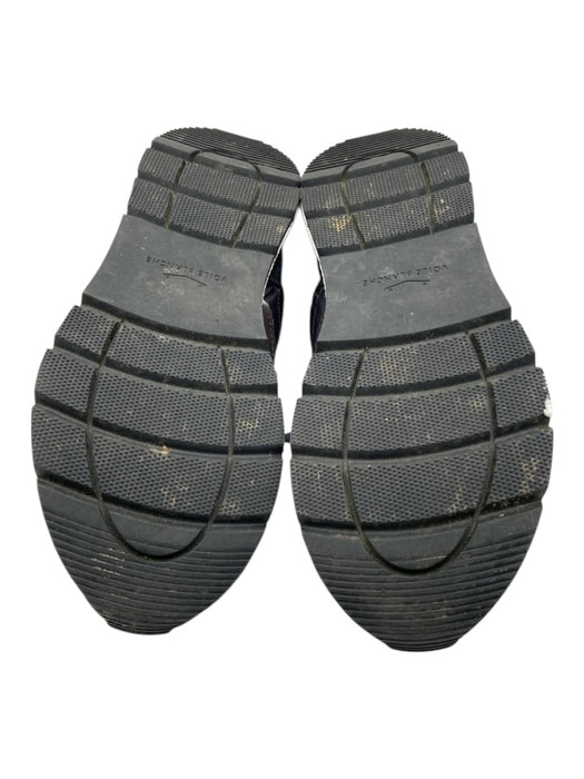 Voile Blanche Shoe Size 39 Black & Grey Synthetic Lace Up Faux Fur Sneakers Black & Grey / 39