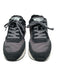 Voile Blanche Shoe Size 39 Black & Grey Synthetic Lace Up Faux Fur Sneakers Black & Grey / 39