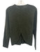 Stella McCartney Size 36 / S Dark Green Wool Blend Front Seam Sweater Dark Green / 36 / S