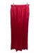 Daily Drills Size S Red Polyester Elastic Waist High Rise Wide Leg Pants Red / S