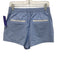 Zara Size M Blue & White Cotton Striped Elastic Waistband Button Front Short Set Blue & White / M