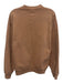 Inko Size M Tan Cotton Solid Sweatshirt Men's Long Sleeve Shirt Tan / M