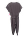 Lululemon Size 8 Gray Nylon Blend Athletic Front Zip Elastic Waist Jumper Gray / 8