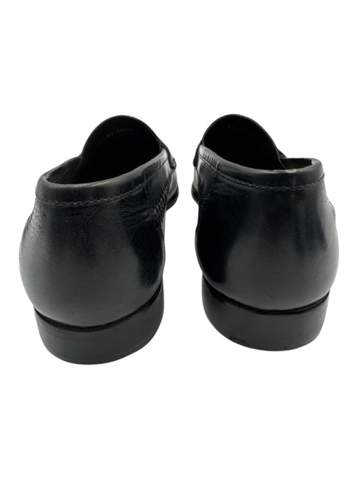 Giorgio Brutini Shoe Size 10.5 AS IS Black & Beige Leather Loafer Men's Shoes Black & Beige / 10.5