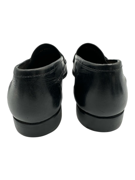 Giorgio Brutini Shoe Size 10.5 AS IS Black & Beige Leather Loafer Men's Shoes Black & Beige / 10.5