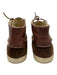 Polo Shoe Size 10D AS IS Brown & White Suede Solid High Top Men's Shoes Brown & White / 10D
