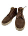 Polo Shoe Size 10D AS IS Brown & White Suede Solid High Top Men's Shoes Brown & White / 10D