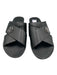 Roberto Cavalli Shoe Size 44 Black Leather Solid Slide Men's Shoes Black / 44