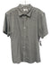 Hyden Yoo Size XL Blue & White Cotton Striped Button Up Men's Short Sleeve Blue & White / XL