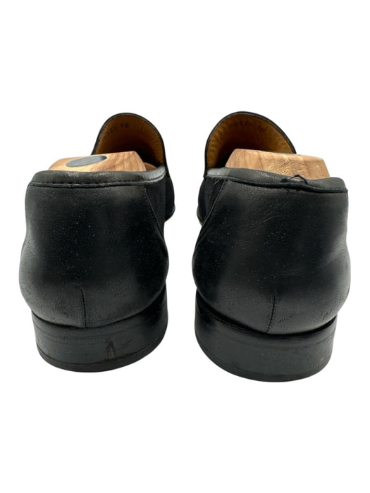 Magnanni Shoe Size 10 AS IS Black Suede Solid Loafer Men's Shoes Black / 10