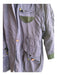 No Brand Size S Purple Fox Fur Detachable Hood Zip Front Pockets String Coat Purple / S