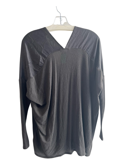 Vince Size Small Slate Gray No Fabric Tag Long Sleeve V Neck Dolman Sleeve Top Slate Gray / Small