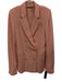 Hellessy Size 8 Pink Viscose Blend Double Breasted Elbow Cut outs Blazer Jacket Pink / 8