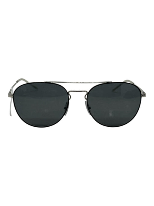 Ray Ban Black & Silver Metal Aviator metal rim Sunglasses Black & Silver