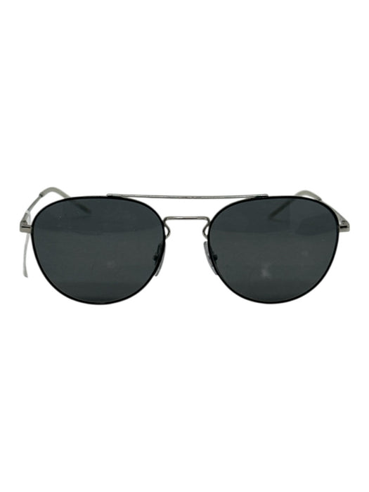 Ray Ban Black & Silver Metal Aviator metal rim Sunglasses Black & Silver