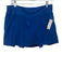 Lululemon Size 8 Blue Nylon Elastic Waist Tiered Stitch Detail Mini Skirt Blue / 8
