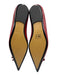 Marc Jacobs Shoe Size 37 Red Patent Leather Pointed Toe Cutout vamp Flats Red / 37