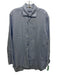 Stenstroms Size M Light blue Linen Solid Button Down Men's Long Sleeve Shirt Light blue / M
